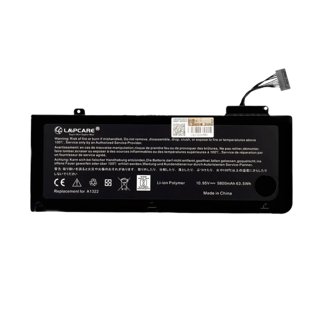Lapcare Laptop Battery Compatible For Apple A1322 | A1278 view 2